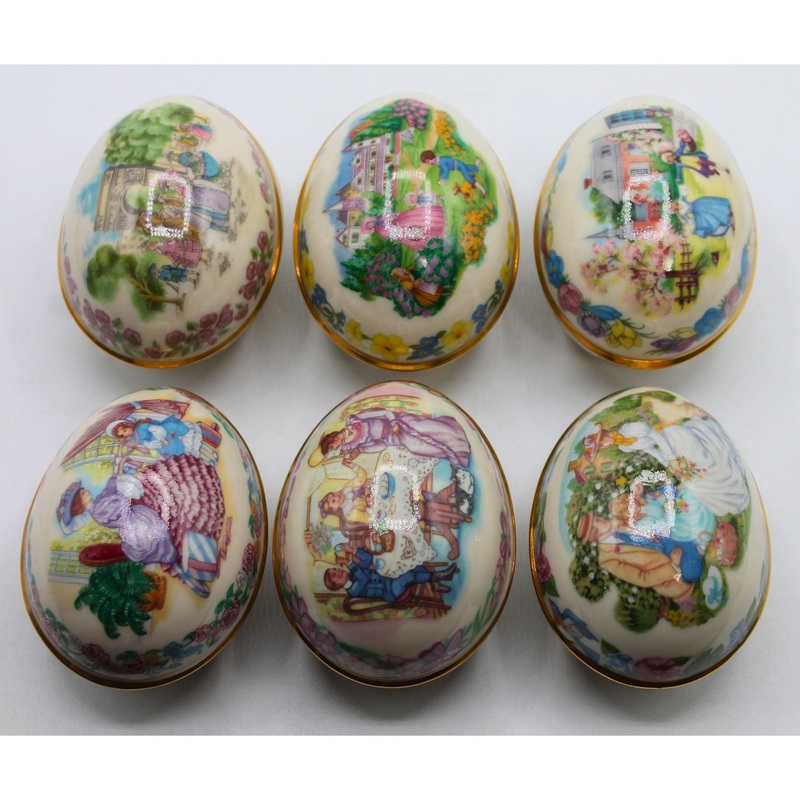 Lenox Easter Eggs 1985-1990