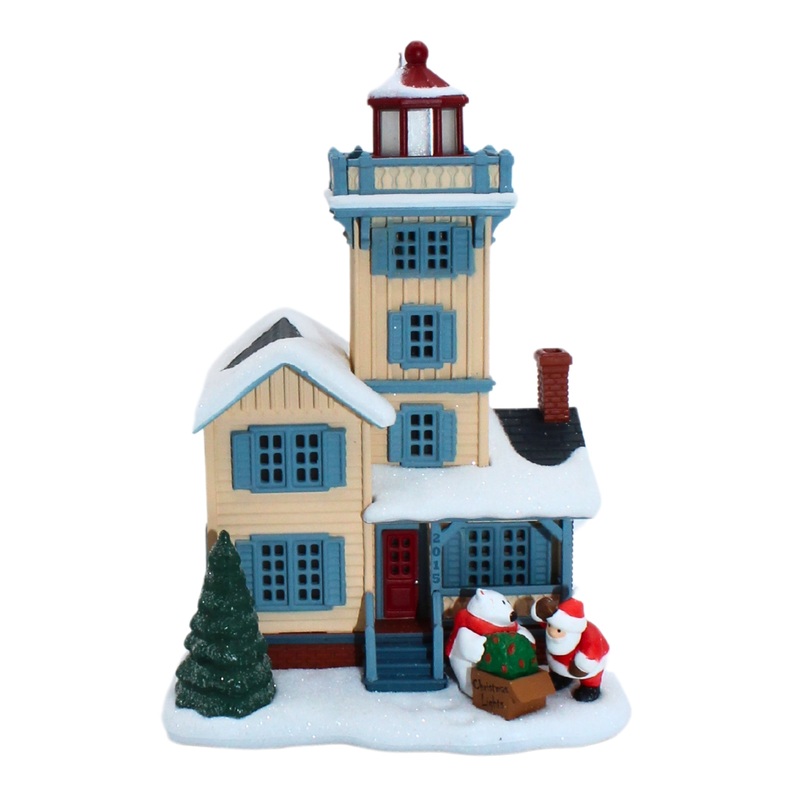 Hallmark Ornament: 2015 Holiday Lighthouse | QX9239