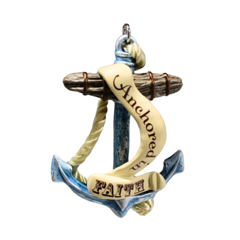 Hallmark Ornament: 2014 Anchored In Faith | QGO1343