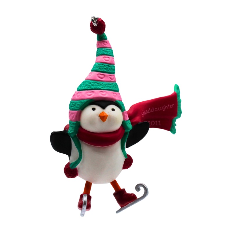 Hallmark Ornament: 2011 Granddaughter | QXG4049 | Penguin