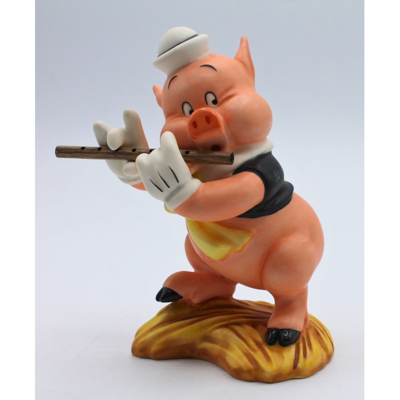 WDCC | I Toot My Flute, I don't Give a Hoot | Missing Caution Insert