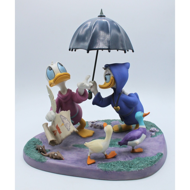 WDCC | Looks Like Rain | Broken Duck and Goose