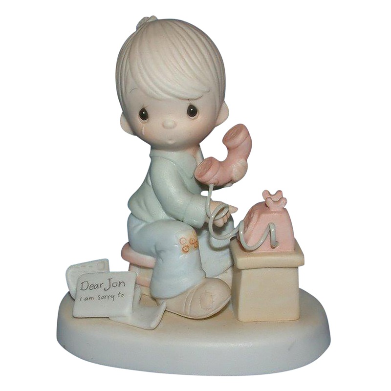 Precious Moments: PM811 Hello, Lord, It's Me Again