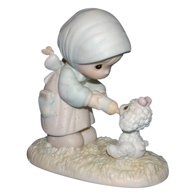 Precious Moments: PM871 Feed My Sheep