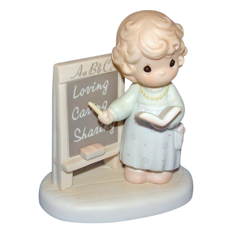 Precious Moments: PM961 Teach Us to Love One Another