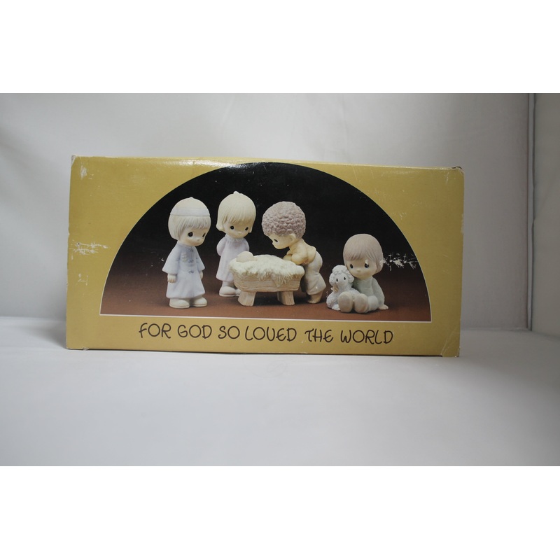 Precious Moments: Porcelain Bisque Figurines | For God So Loved The World