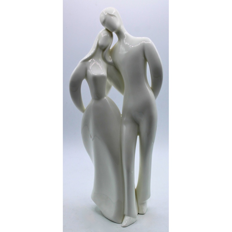 Royal Doulton Lovers Whtie Bone China Figurine | Please Read