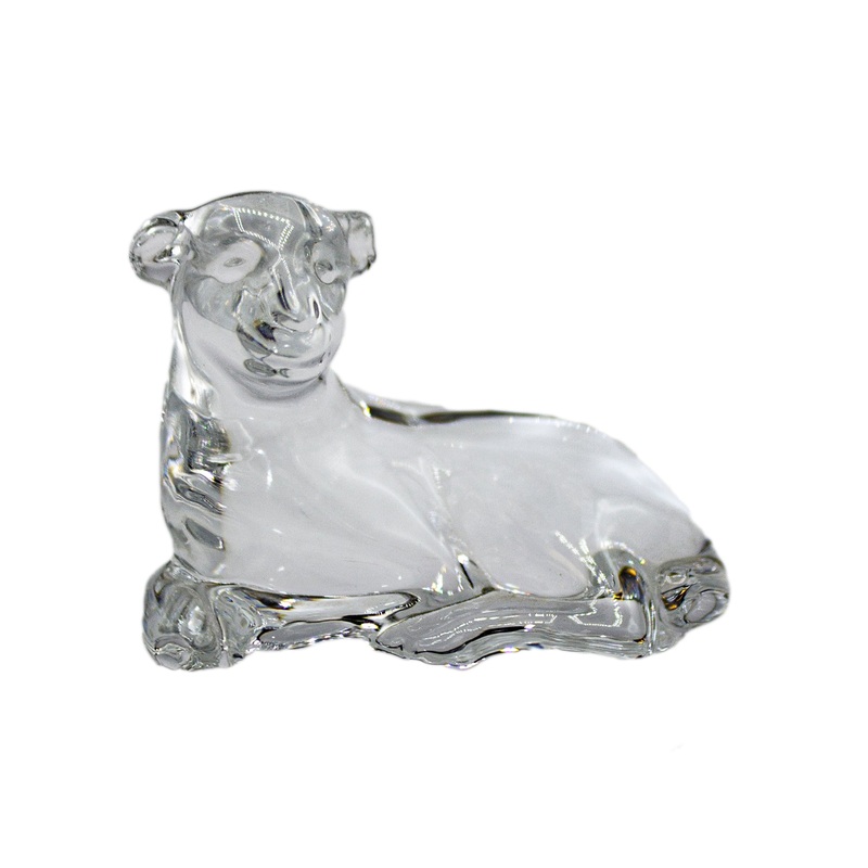 Waterford Figurine: 1.7 inch Lying Sheep