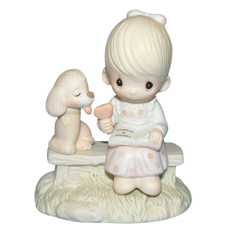 Precious Moments: E-3110G Loving is Sharing | Girl