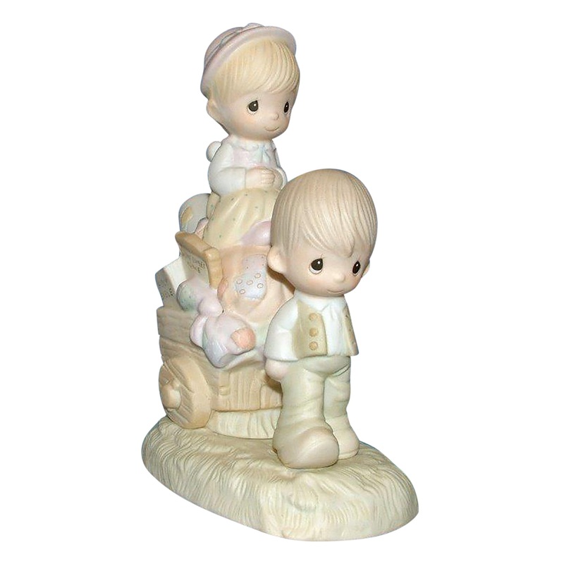 Precious Moments: E-3117 Walking By Faith