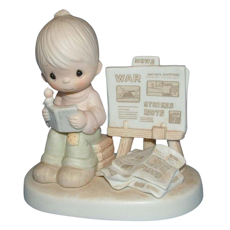 Precious Moments: E-4723 Peace Amid the Storm