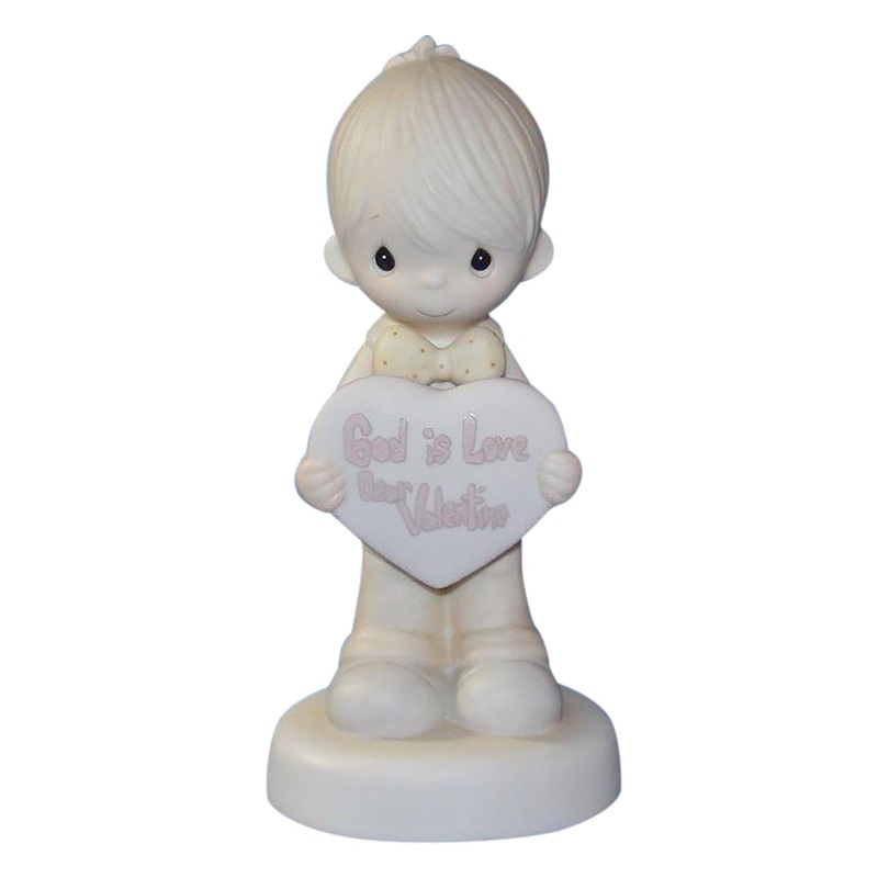 Precious Moments: E-7153 God is Love, Dear Valentine | Boy