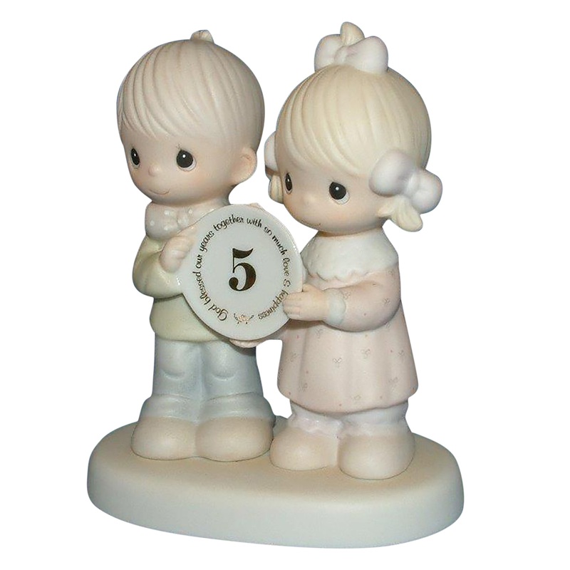 Precious Moments: E2855 God Bless Our Years Together - 5 Years