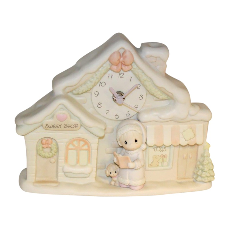 Precious Moments: 532908 Sugar Town - Town Square Clock