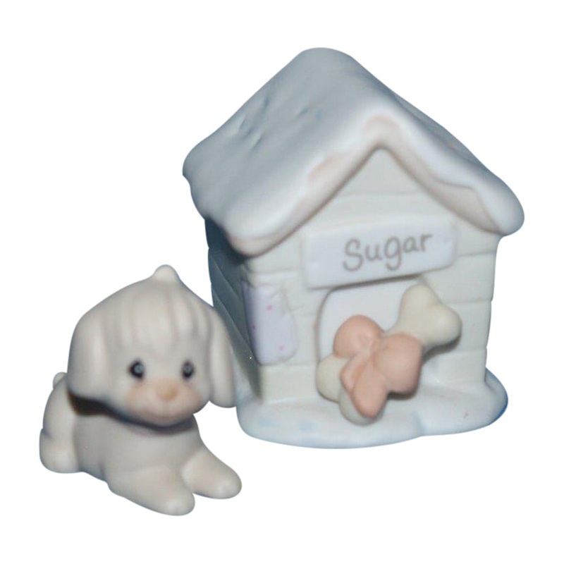 Precious Moments: 533165 Sugar and Her Dog House | Sugar Town