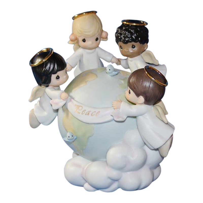 Precious Moments: 539309 His Love Will Uphold the World | Millenium Event