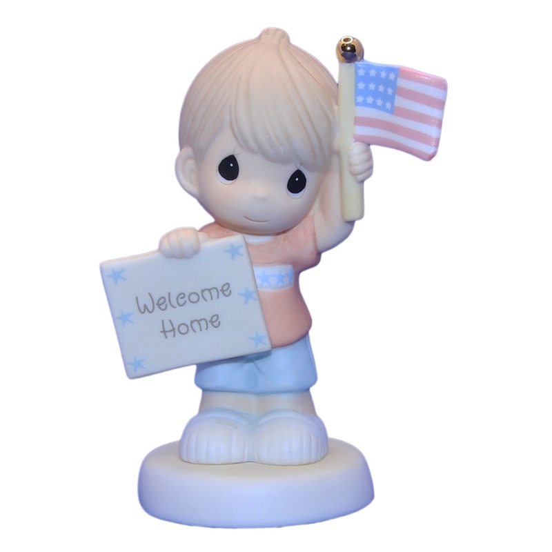 Precious Moments: 740019 Welcome Home My Hero! | Boy