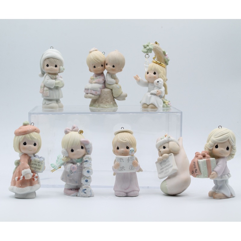 Precious Moments: 8 Beautiful Ornaments