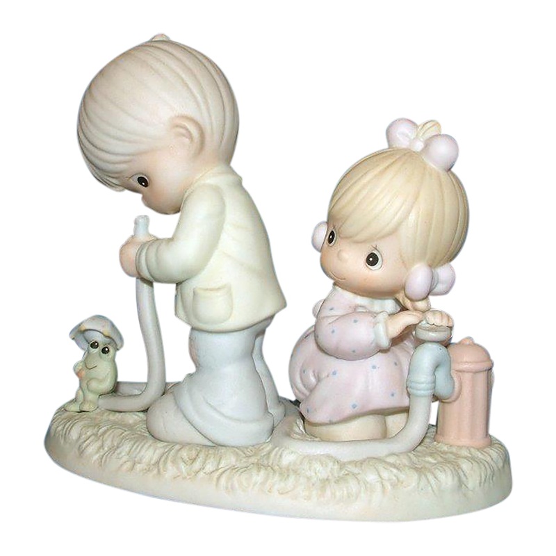 Precious Moments: 522090 There Shall Be Showers of Blessings