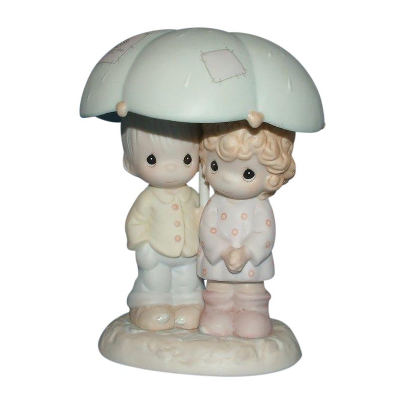 Precious Moments: 523550 He Is Our Shelter From Storm