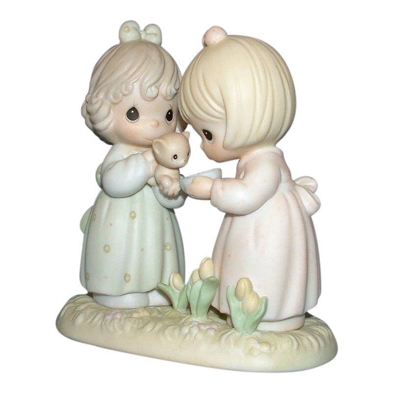Precious Moments: 523623 I'm So Glad That God Blessed Me with a Friend Like You