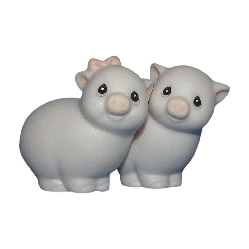 Precious Moments: 530085 Noahs Ark Two By Two - Pigs
