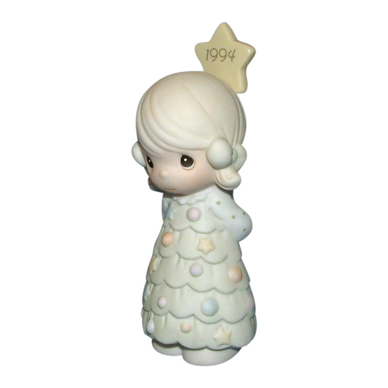 Precious Moments: 530425 You're as Pretty as a Christmas Tree | Dated