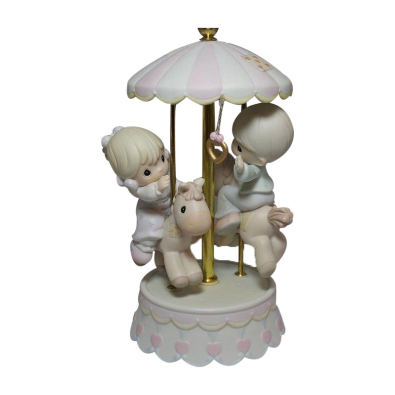 Precious Moments: 139475 Love Makes the World Go 'Round