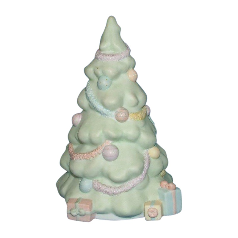 Precious Moments: 15814 'Silent Night' Christmas Tree Music Box