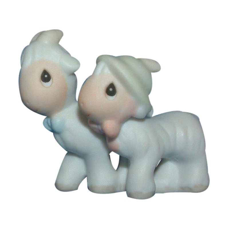 Precious Moments: 163694 I'd Goat Anywhere with You | Noahs Ark - Two by Two
