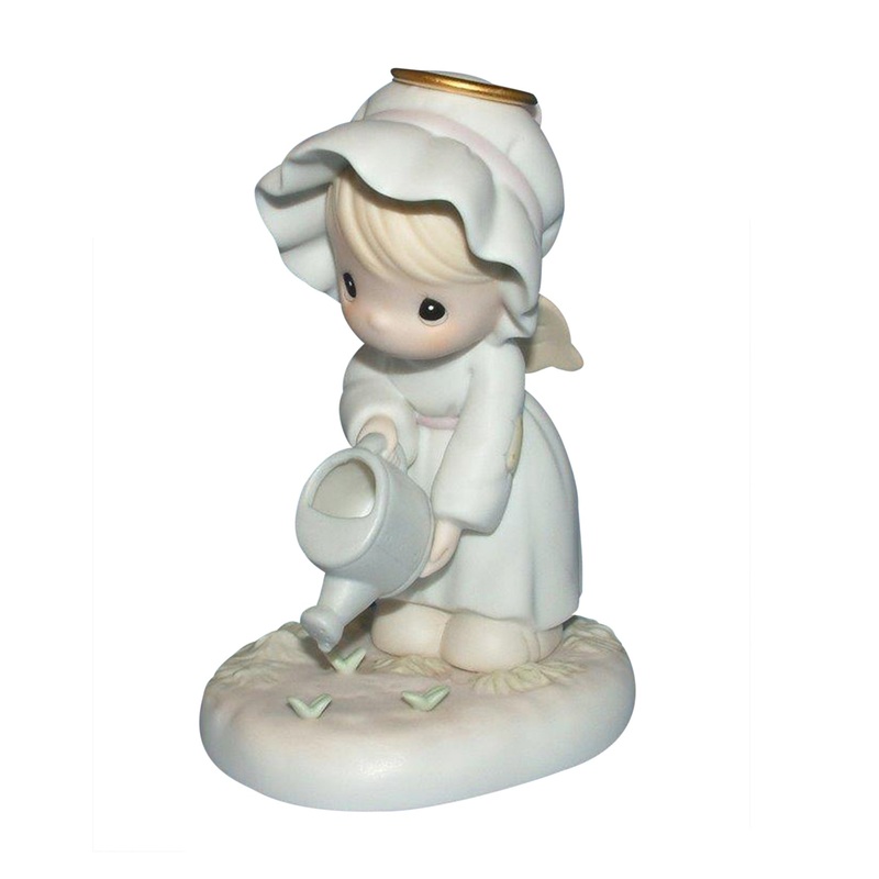 Precious Moments: 176958 Plant Some Water But God Giveth The Increase