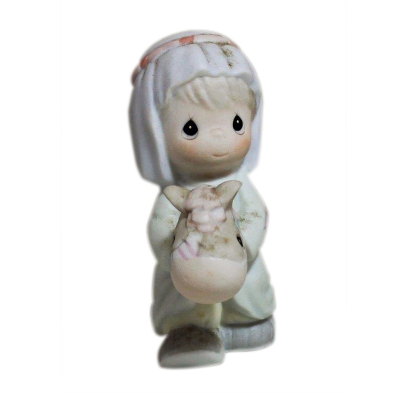 Precious Moments: 184004 Making a Trail to Bethlethem | Mini Figurine