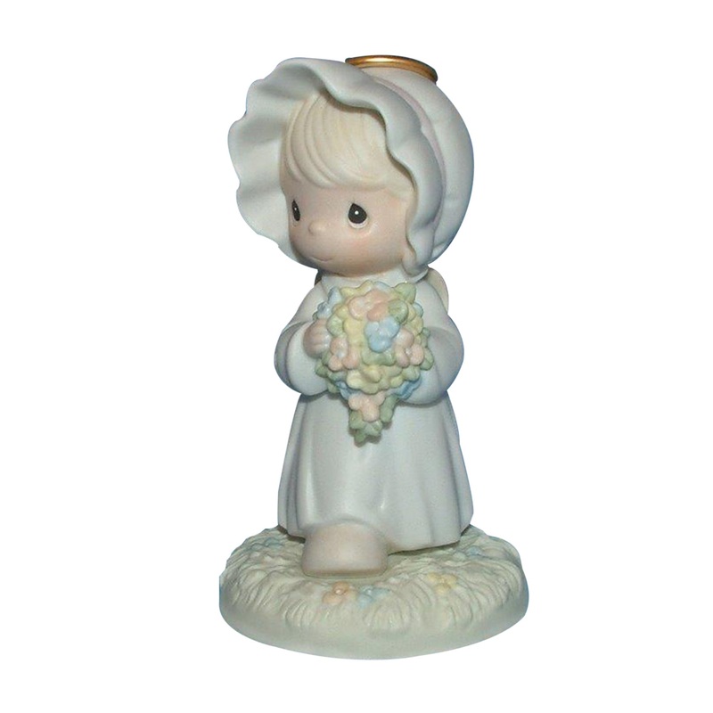 Precious Moments: 184268 A Bouquet from God's Garden of Love | Growing in God's Garden of Love Series