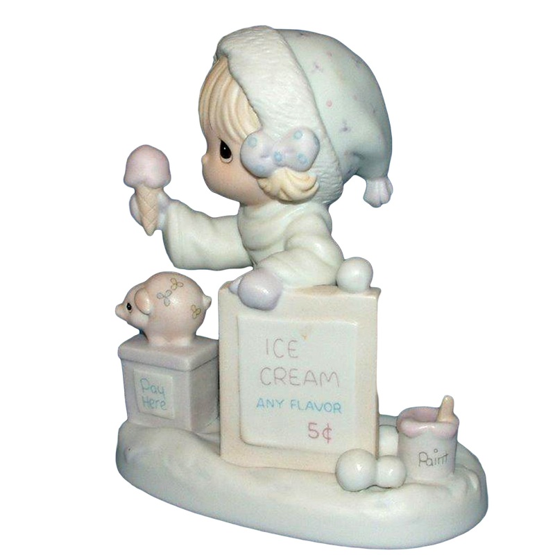 Precious Moments: 109754 Wishing You a Yummy Christmas | Girl
