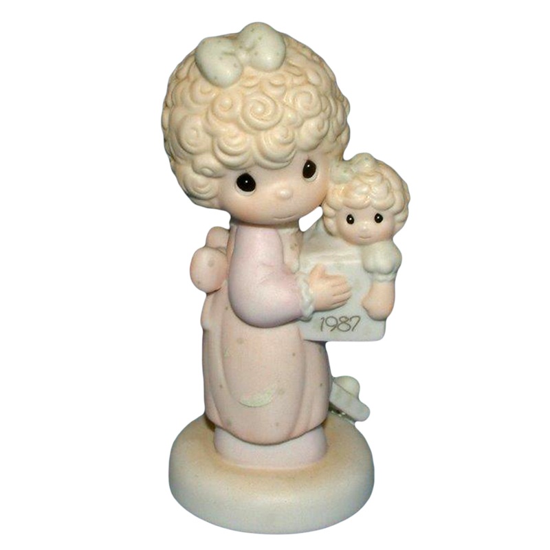 Precious Moments: 110930 Love is the Best Gift of All | Dated 1987