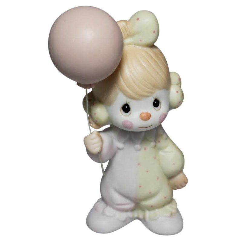 Precious Moments: 12238b Clowns: Holding Balloon