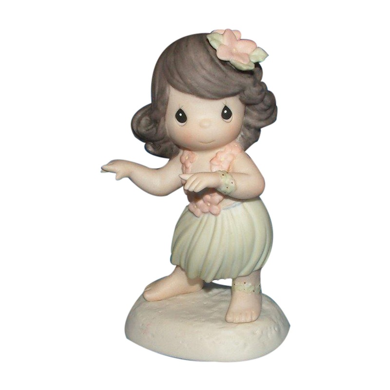Precious Moments: 128694 Happy Hula Days