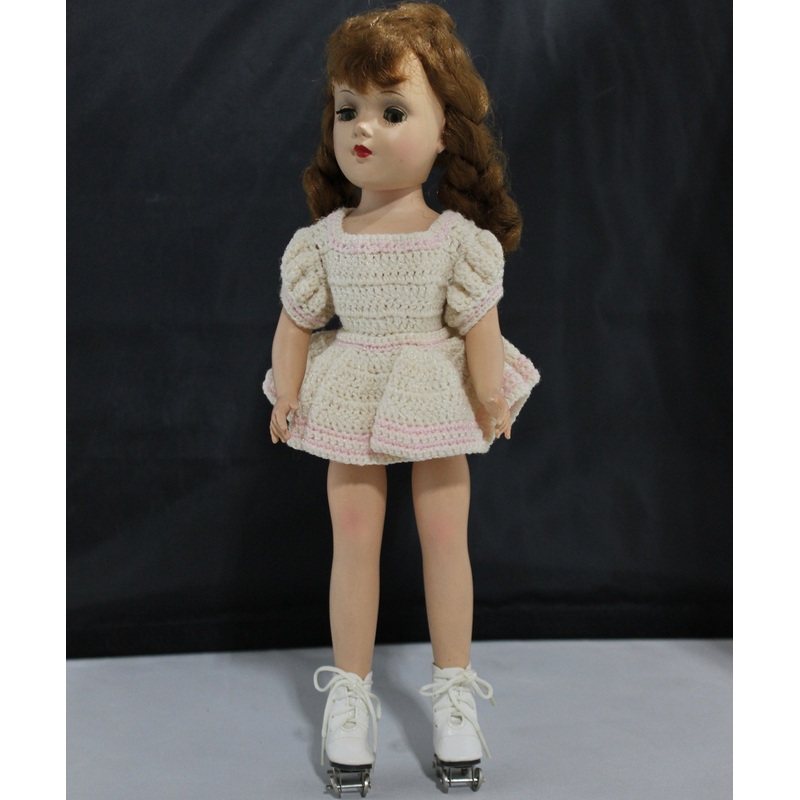 Vintage Mary Hoyer Roller Skating Doll