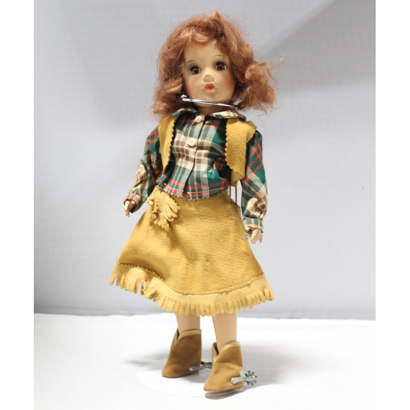 Vintage Original Mary Hoyer Cowgirl Doll