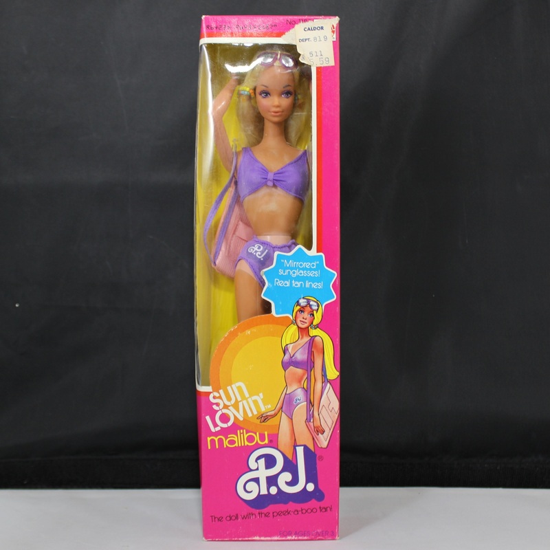 Vintage Sun Lovin' Malibu Skipper w/ Peek-a-Boo Tan Barbie Doll