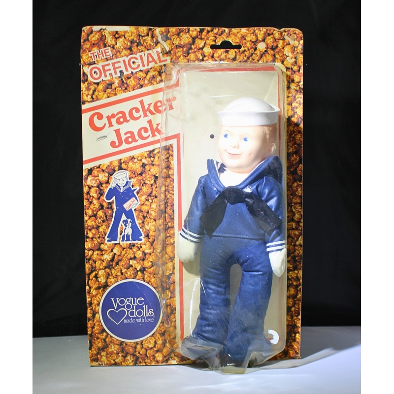 Vintage The Official Cracker Jack Doll 12" Sailor Boy 1980 Vogue Dolls