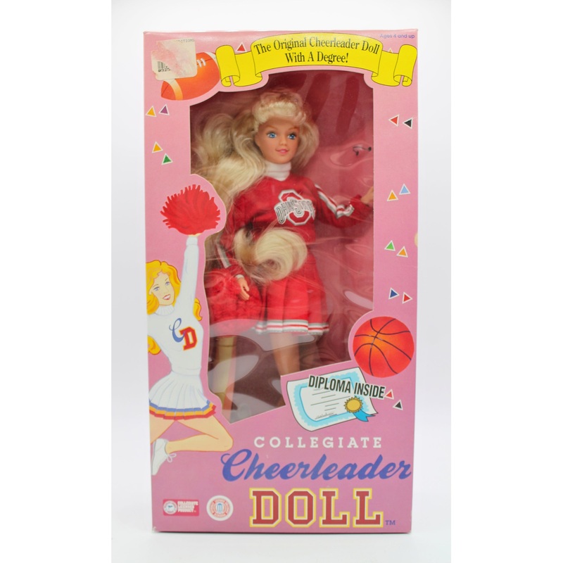 Ohio State Collegiate Cheerleader Doll
