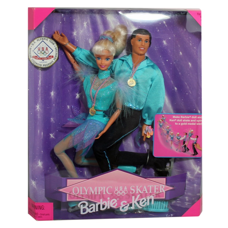 Olympic Skater Barbie & Ken - 18726