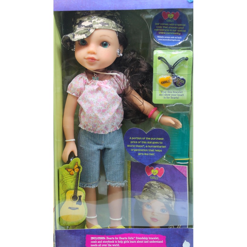 Playmates | Heart for Heart Girls - Dell Doll | Damaged Box