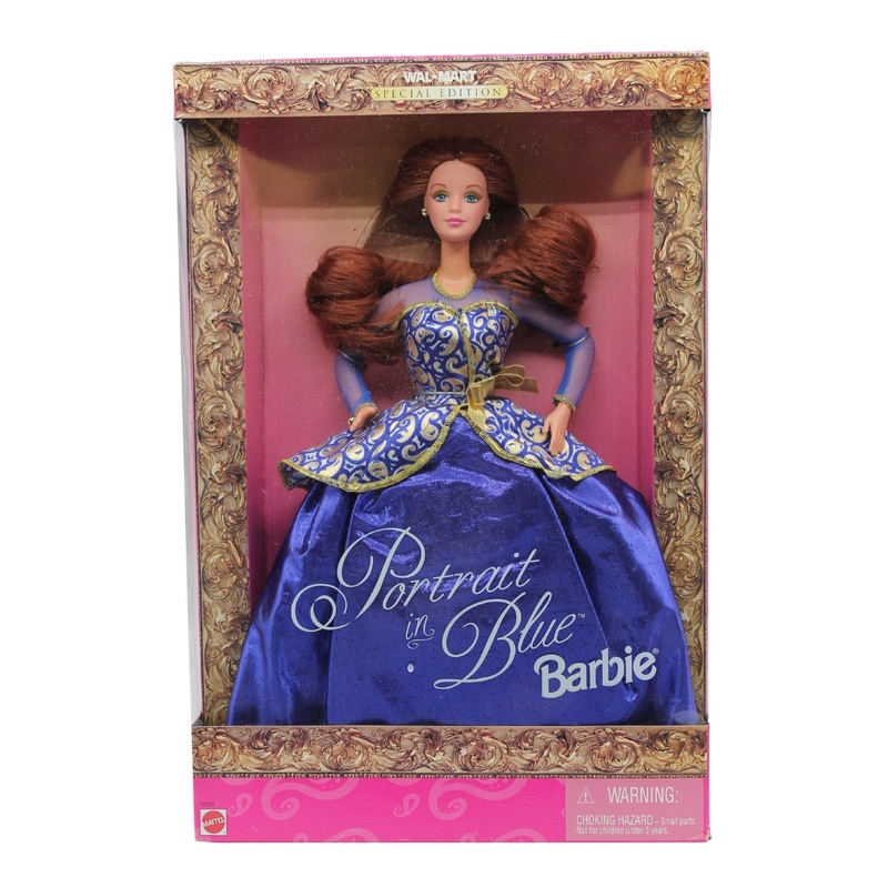 Portrait in Blue Barbie - 19355