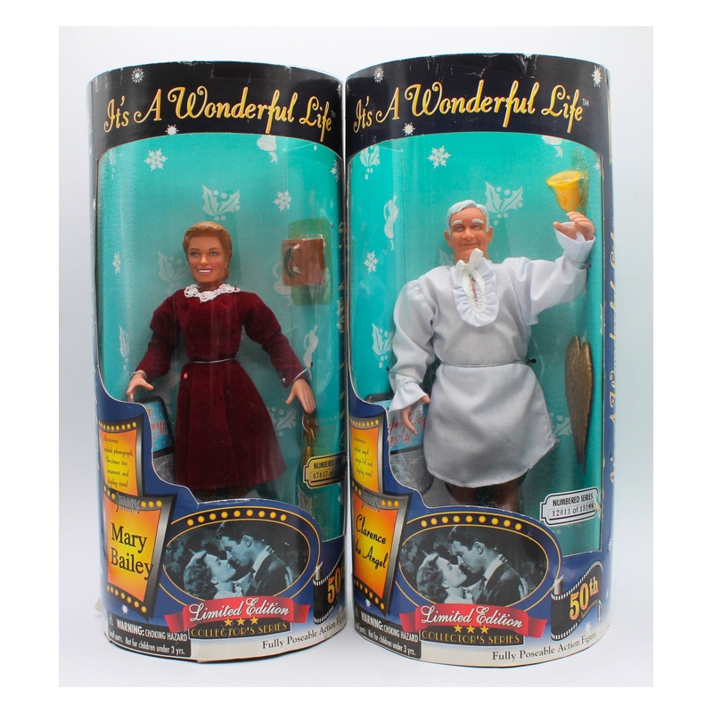Republic Entertainment | Lot of 2: Mary Bailey & Clarence | Non-Mint Box