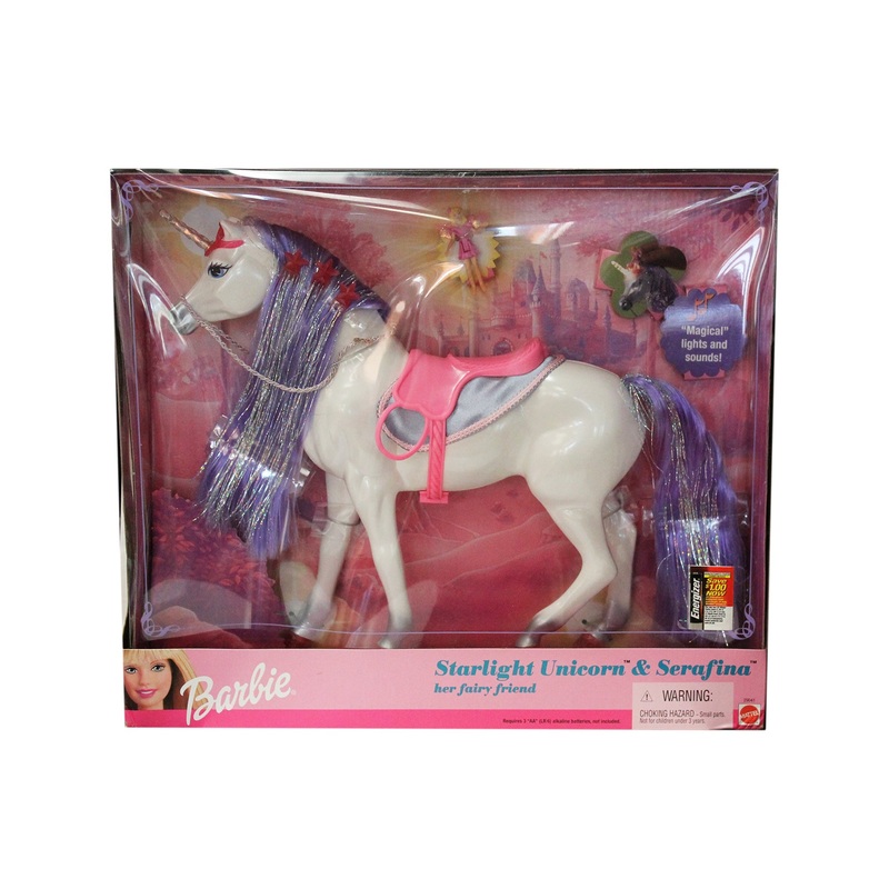 Starlight Unicorn & Serfina Fairy Friend Barbie Set - 29041
