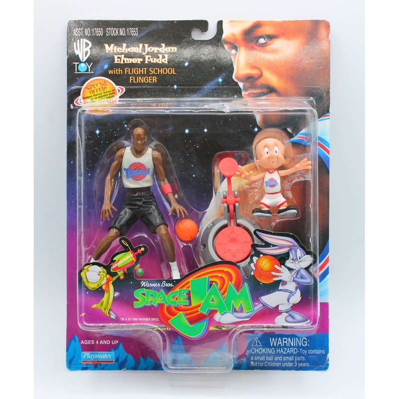 Warner Bros | Space Jam Michael Jordan & Elmer Fudd | Non-Mint Box