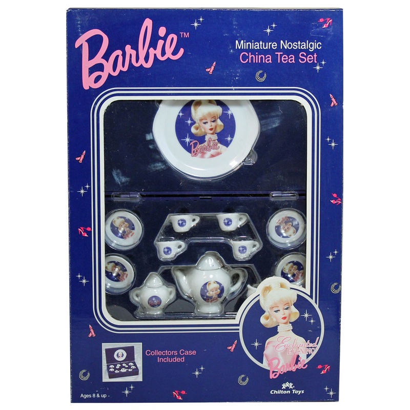 Barbie Miniature Nostalgic China Tea Set - 86119
