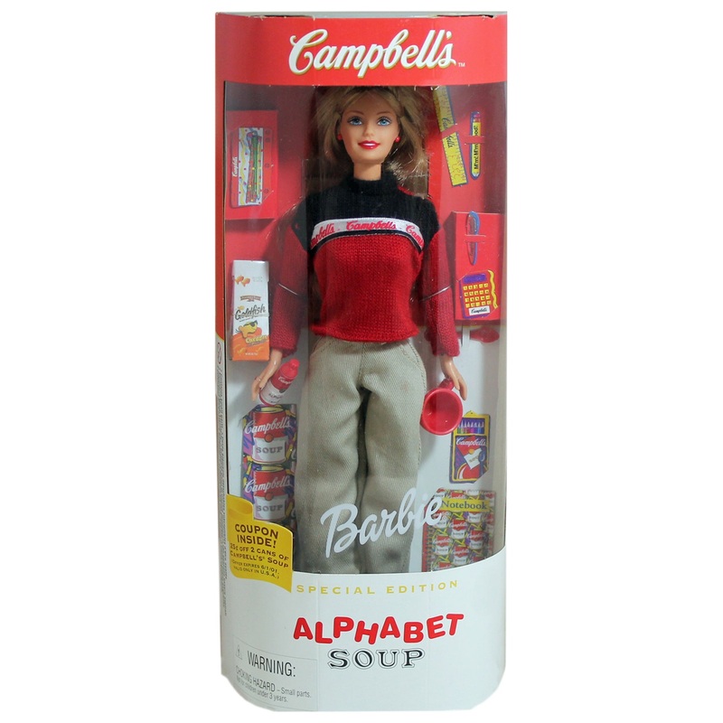 Campbells Alphabet Soup Barbie - 26845